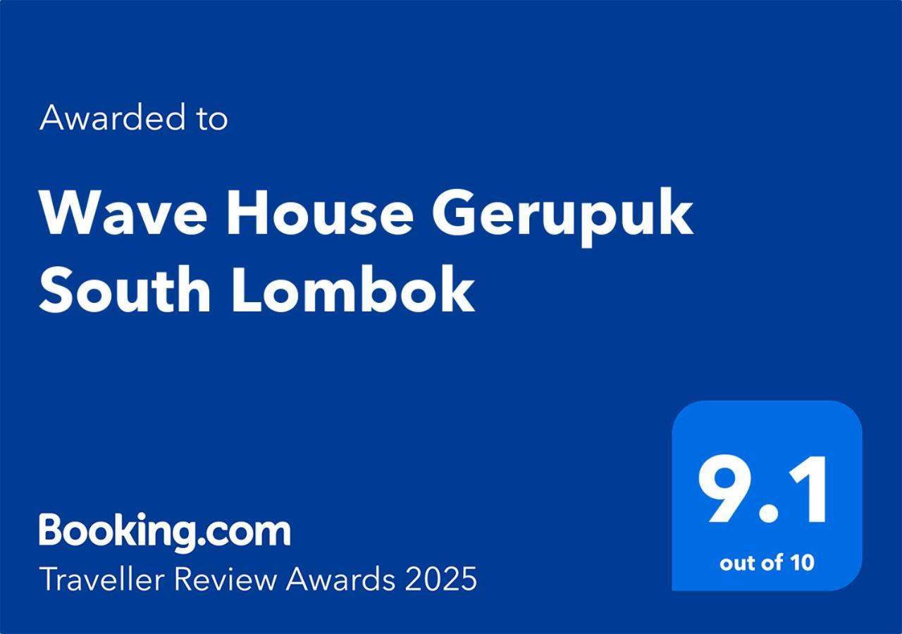 Bed and Breakfast Wave House Gerupuk South Lombok Praya Exterior foto